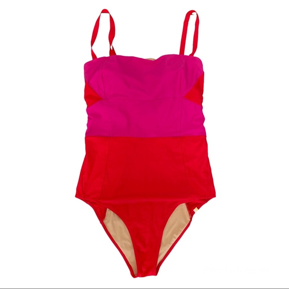 Summersalt Sunbather Color Block One Piece Swimsuit - Picture 4 of 9